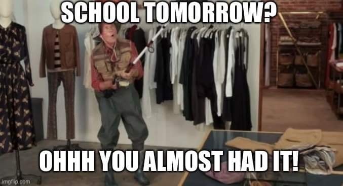 No School Tomorrow, February 22nd! 