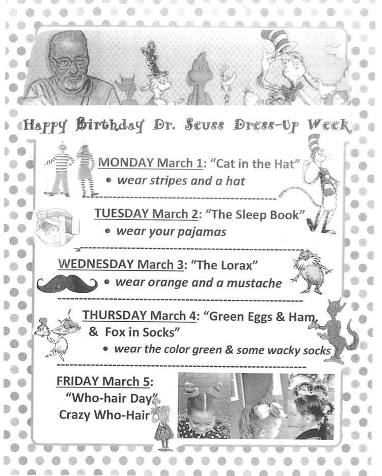 Happy birthday Dr. Seuss! 
